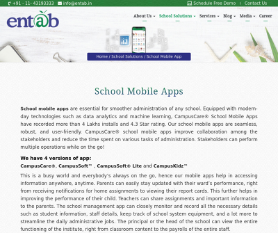 Entab - School Management System