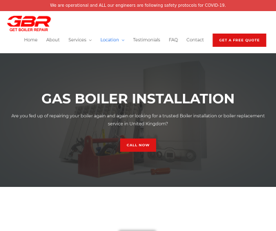 GBR Get Boiler Repair | Gas Boiler Installation