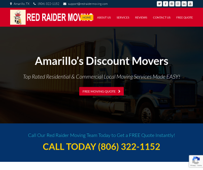 Red Raider Moving | Mover Amarillo, Residential and Commercial Local Moving