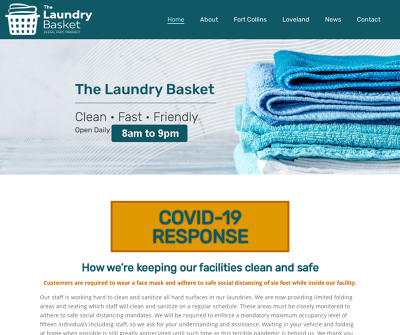 The Laundry Basket | Clean, Fast, Friendly
