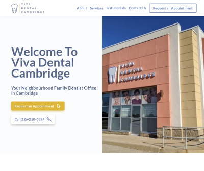 Viva Dental Cambridge - Neighbourhood Family Dentist in Cambridge