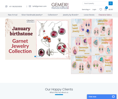 Gemexi Handcrafted - Wholesale Indian Silver Jewelry 