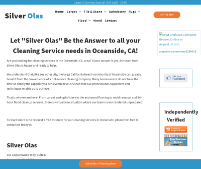 Silver Olas - Carpet Cleaning Oceanside