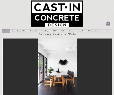 Cast-In Concrete Design - Concrete Furniture Gold Coast