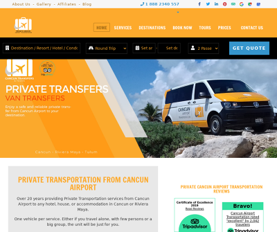 Private Cancun Airport Transportation - Group Transfers, Private Groups