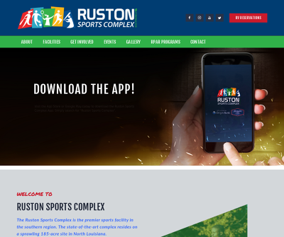 Ruston Sports Complex Youth and Adults Team Sports North Louisiana