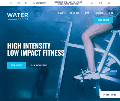 Water Resist - High Intensity Low Impact Fitness