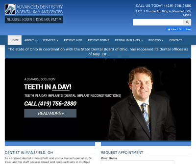 Dental Services in Mansfield, OH | Advanced Dentistry & Dental Implants