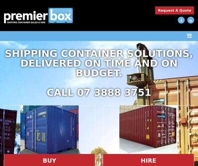 Premier Box Shipping Containers