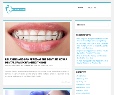 Healthy Gums and Teeth | Searchable Database
