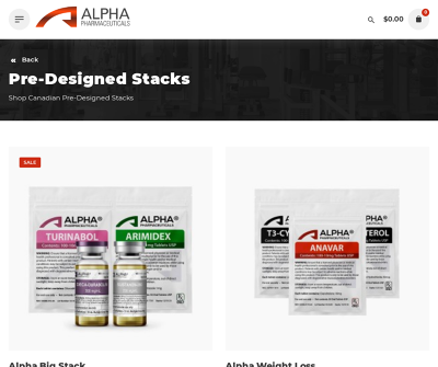 Alpha Pharmaceutcals | Pharma Canada