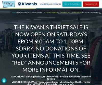 Kiwanis Thrift Sale