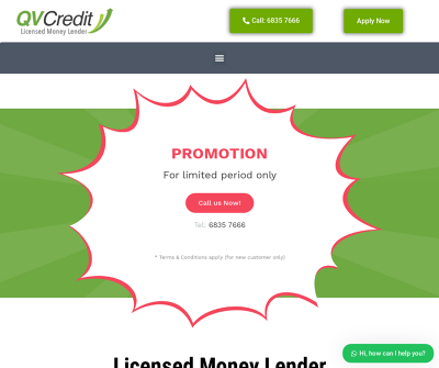  Licensed Money Lender & Personal Loans in Singapore