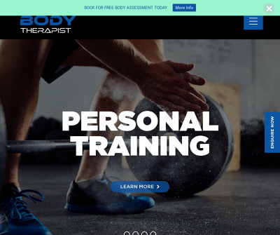 The Body Therapist - Personal Training | Remedial Massage | Dry Needling | Online Consulting