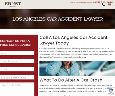 Los Angeles Car Accident Lawyer 