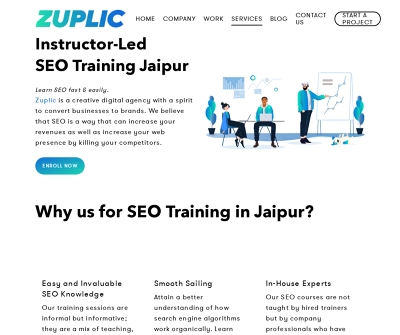 SEO Training Jaipur - Zuplic