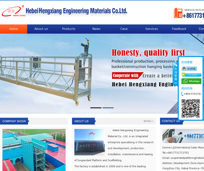 Suspended platform cradle manufacturer & supplier