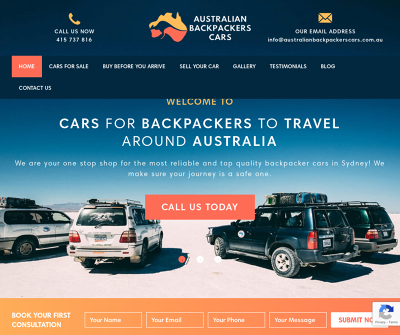Australian Backpacker Cars