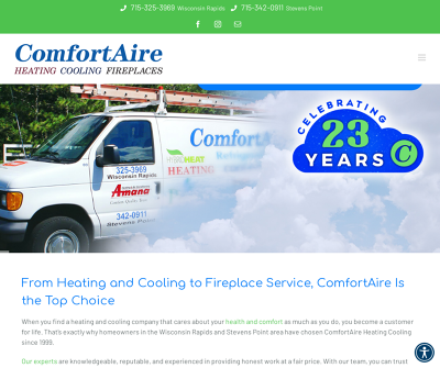 ComfortAire Heating Cooling