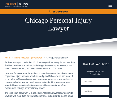 Stewart J. Guss Injury Accident Lawyers
