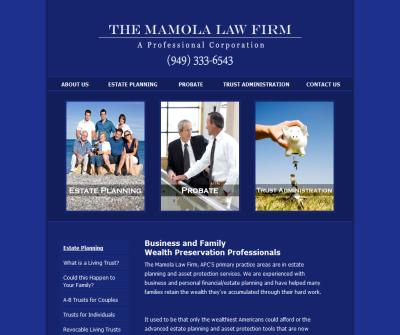 THE MAMOLA LAW FIRM-ESTATE PLANNING PROFESSIONALS