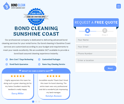 Bond Cleaning Sunshine Coast