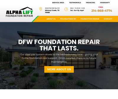 AlphaLift Foundation Repair