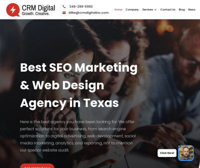 CRM Digital Web Design and SEO