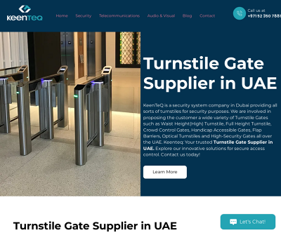 Turnstile Gate Supplier in UAE