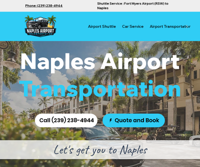 Naples Airport Transportation