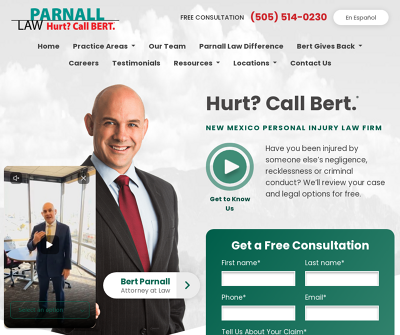 Parnall Law Firm, LLC - Hurt? Call Bert