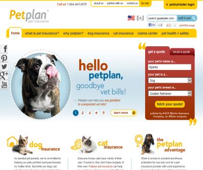 Petplan USA Pet Health Insurance for Cats & Dogs