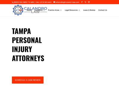 Calandro Law - Injury and Accident Attorney