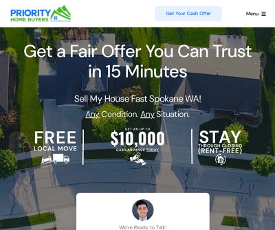 Priority Home Buyers | Sell My House Fast for Cash Spokane