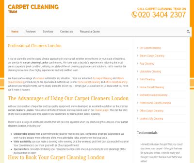 Caitland Carpet Cleaning - Carpet and Upholstery Cleaning - LONDON