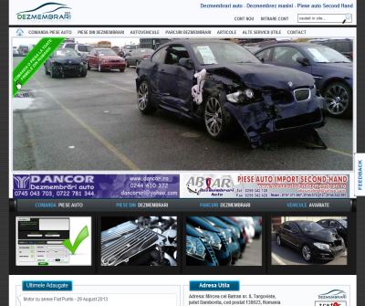 Automotive Dismantlig website