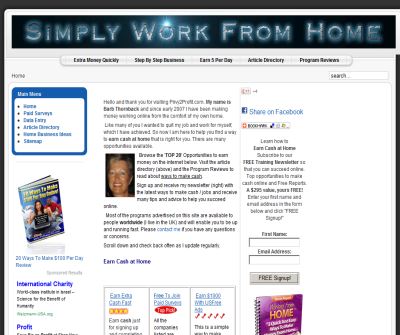 Internet Home Work Online
