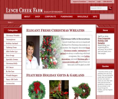 Lynch Creek Farm – Christmas Wreaths & Centerpieces