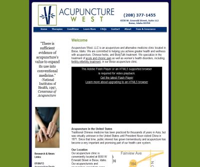 Acupuncture West LLC - Boise, ID
