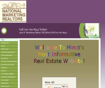 Minot Homes and Minot Real Estate