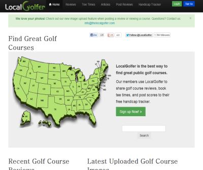 Mid-Atlantic Public Golf Course Reviews, Ratings and Directory
