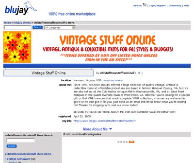 Vintage Stuff Online