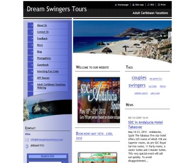 Dream Swingers Tours - Erotic Adult Travel