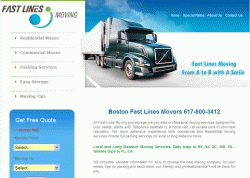 Boston Movers - Fast Lines Moving - Boston Moving Company
