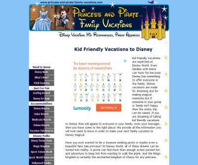Disney Vacations .Kid Recommended, Parent Approved