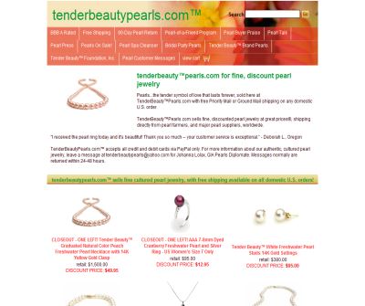 Tender Beauty Pearls