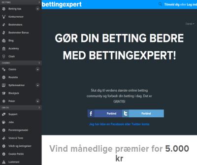 Tips og Odds hos BettingExpert.dk