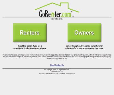 GoRenter.com Is The Best Arizona Property Management Company