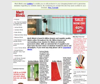 Merit Blinds- Quotes Online for Vertical, Roller, Wooden, Venetian Blinds in  UK
