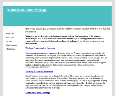 Business Insurance package